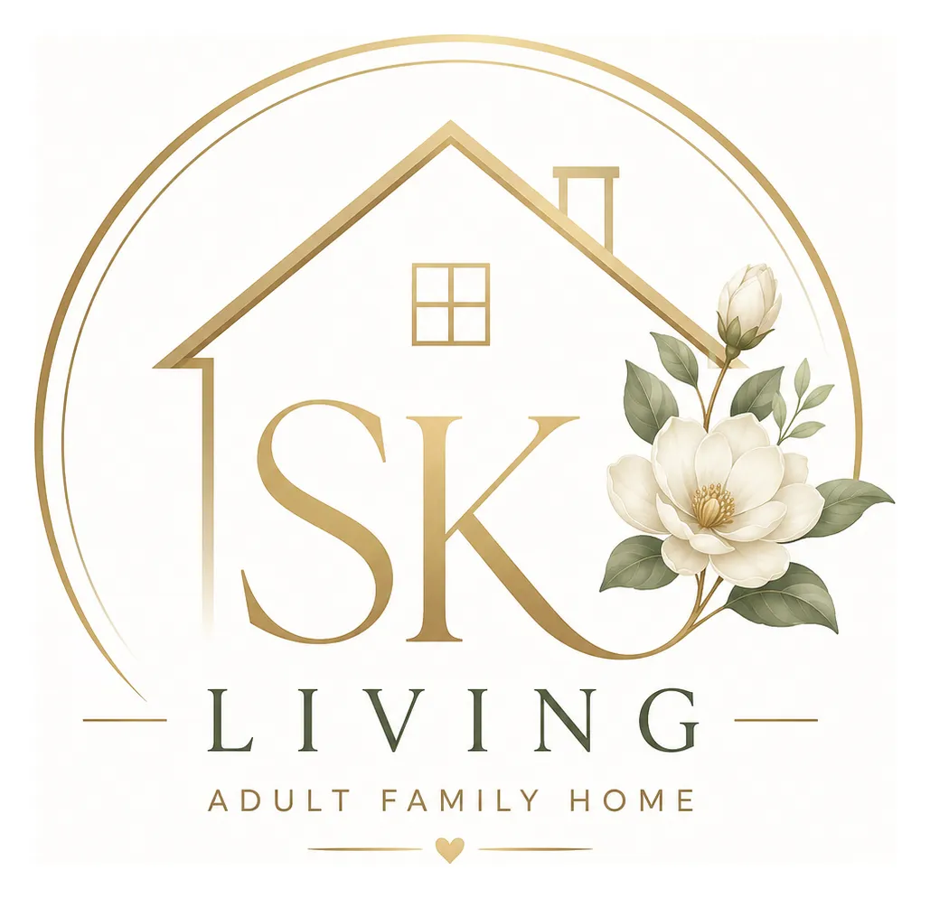 SK Living Adult Family Home logo
